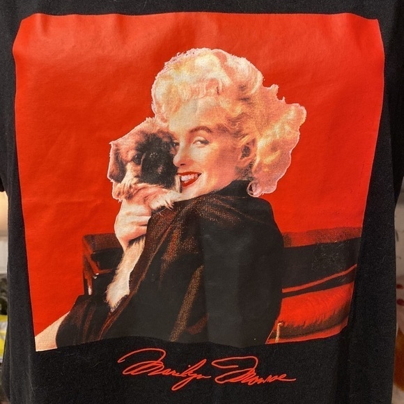 M womens Marilyn Monroe casual short sleeve t-shirt size XL - Picture 2 of 4